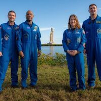 Artemis II astronauts reach launch site for moon trip on April 1